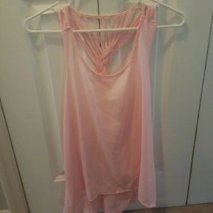 Pink tank top
